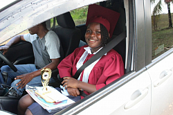 Mathematics awardee Rochalia Taylor